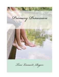 PRIMARY POSSESSION COVER-1